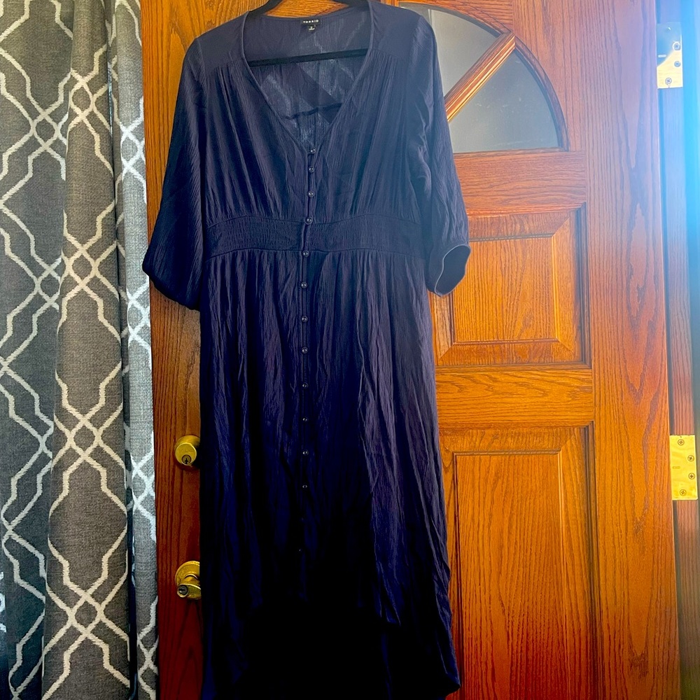 Navy blue torrid long dress